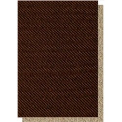 Verdeckbezug R113 dkl.braun/beige/klar