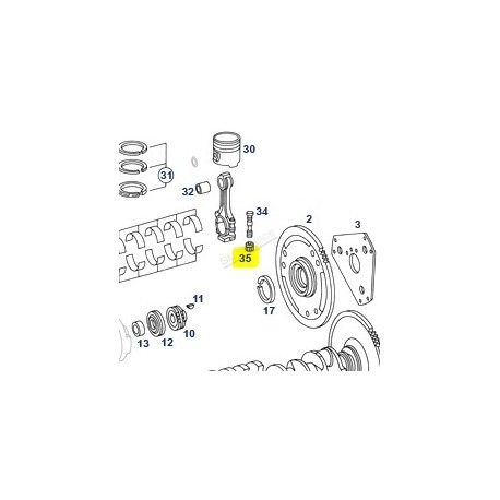 ECROU DE BIELLE M110