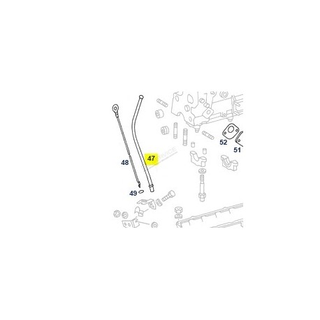 TUBE DE GUIDAGE POUR JAUGE A HUILE M110