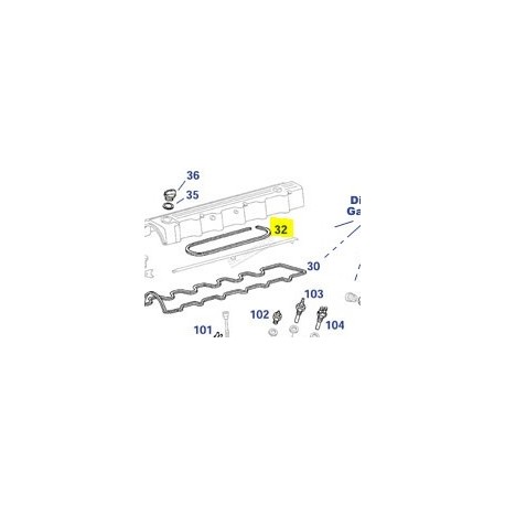 JOINT SUR DEFLECTEUR AIR