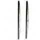 Balais essui glace argent 45cm la paire
