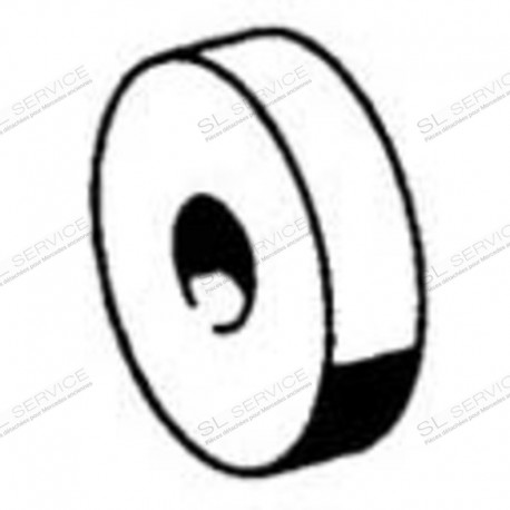 BAGUE CAOUTCHOUC POUR DURITE RADIATEUR HUILE