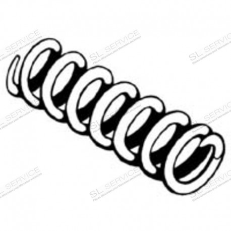 Ressort central arrière 13.9mm renforcé 230-280sl