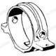 SUPPORT DE PALIER INTERMEDIAIRE ALU D'ARBRE