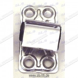 OEILLET DE FERMETURE CHROME 230SL GAUCHE 4 TROUS NL