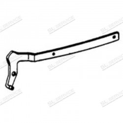 ARTICULATION INFERIEURE GAUCHE D'ARMATURE DE CAPOTE
