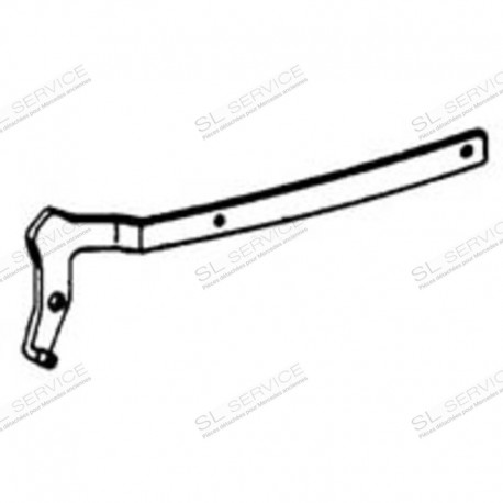 ARTICULATION INFERIEURE DROITE D'ARMATURE DE CAPOTE