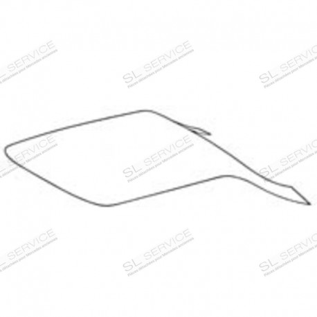 GARNITURE DE CIEL DE TOIT HARD TOP GRIS W113