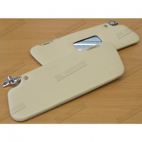 PAIRE PARE SOLEIL BEIGE 230SL AVEC SUPPORT