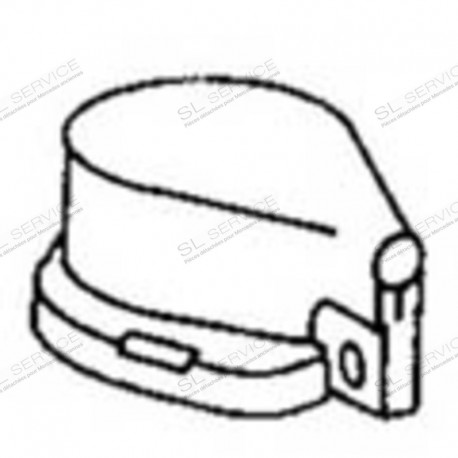 Couvercle protection bobine