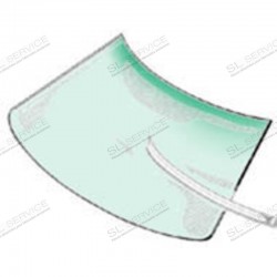 PARE BRISE VERT BANDEAU VERT SLC