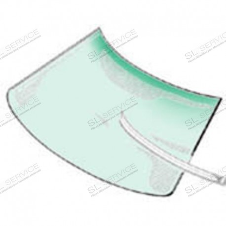 PARE BRISE VERT BANDEAU VERT SLC