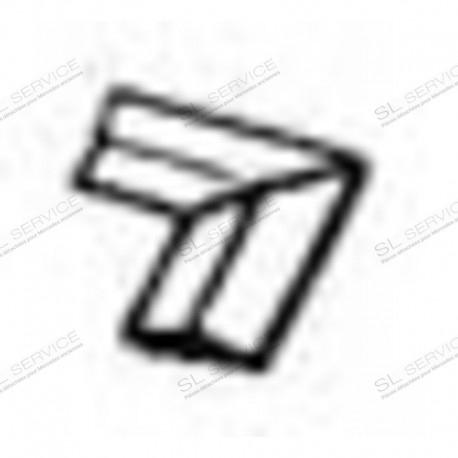 ANGLE SUPERIEUR GAUCHE PARE BRISE SLC 2EME SERIE
