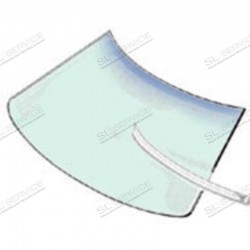 PARE BRISE W107 TEINTE BLEU BANDE BLEUE
