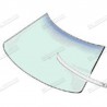 PARE BRISE W107 TEINTE BLEU BANDE BLEUE
