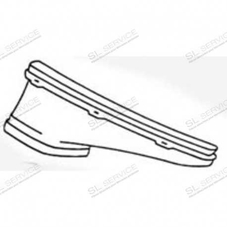 Canalisation R/C107 gauche