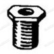 VIS DOUBLE FILETAGE PURGEUR SERVO