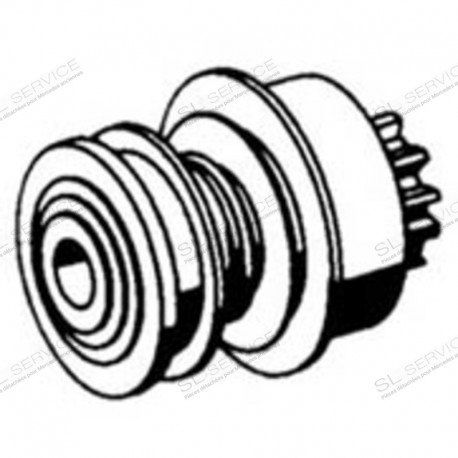 ROUE LIBRE AVEC PIGNONS EF