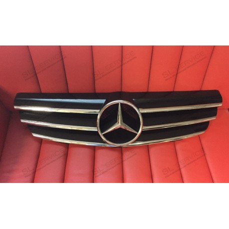 Calandre look CL noir/chrome CLK W209