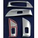 Cadre bouton lève vitre alu matt Classe E W213