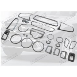 Kit intérieur imitation carbone GLC W253 ap 01/2013