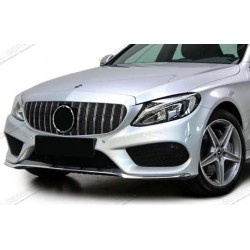 Calandre Look AMG GT PANAMERICANA noir et lamelles chromées C W205