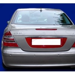 Support plaque arrière rouge Classe E W211