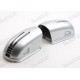 Coque de rétroviseur grise avec clignotant en LED 2002-2006