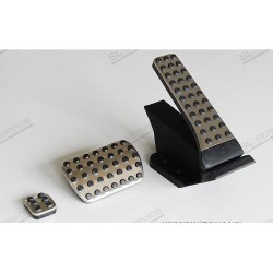 Recouvrement pédale boite automatique alu look AMG W212/207/204