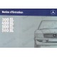 Notice d'entretien et d'utilisation W107 300-560SL sur CD