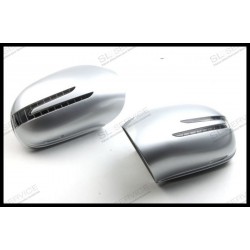 Coque de rétro gris argent avec clignotant à LED ML W164