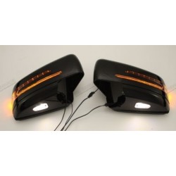 Coque de rétro noir 197 avec clignotant à LED du 04/10 au ....