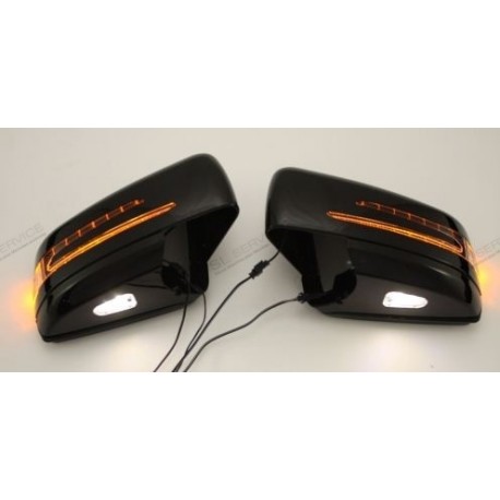 Coque de rétro noir 197 avec clignotant à LED du 04/10 au ....