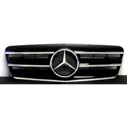 Calandre look CL noir/chrome CLK W208