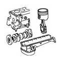 Moteur M110 pistons vilebrequin