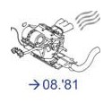 Chauffage avant 08/81